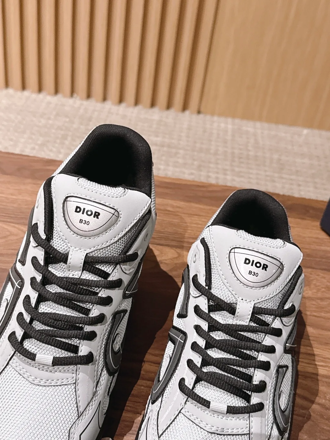 Dior Smooth Sneakers in White · view 4