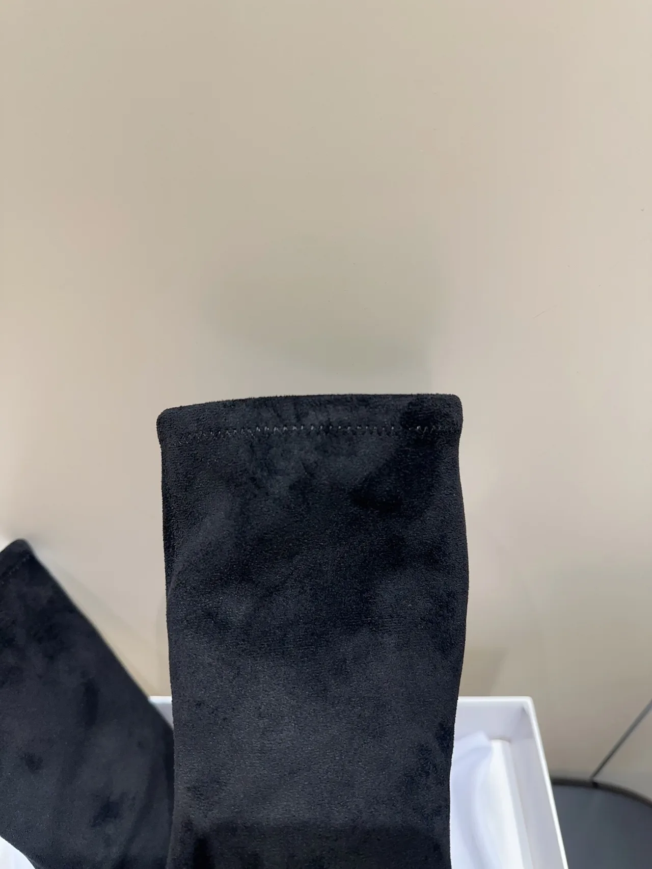 The Row Cowhide Sheepskin Matte Ankle Boots in Black · view 7
