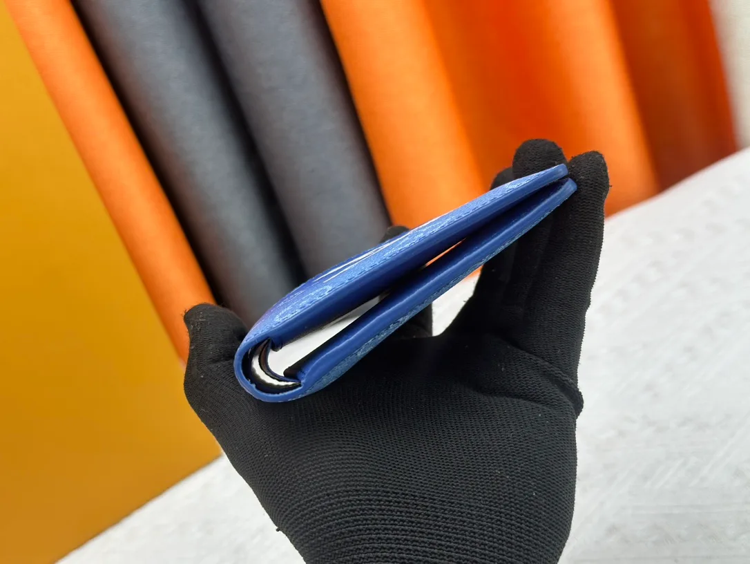 Louis Vuitton Canvas Wallet in Blue · view 4
