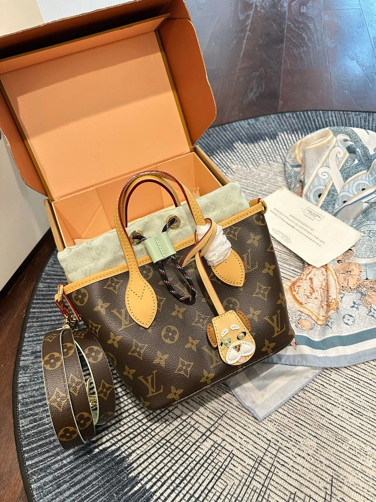 Louis Vuitton Neverfull BB Tote in Brown · view 1