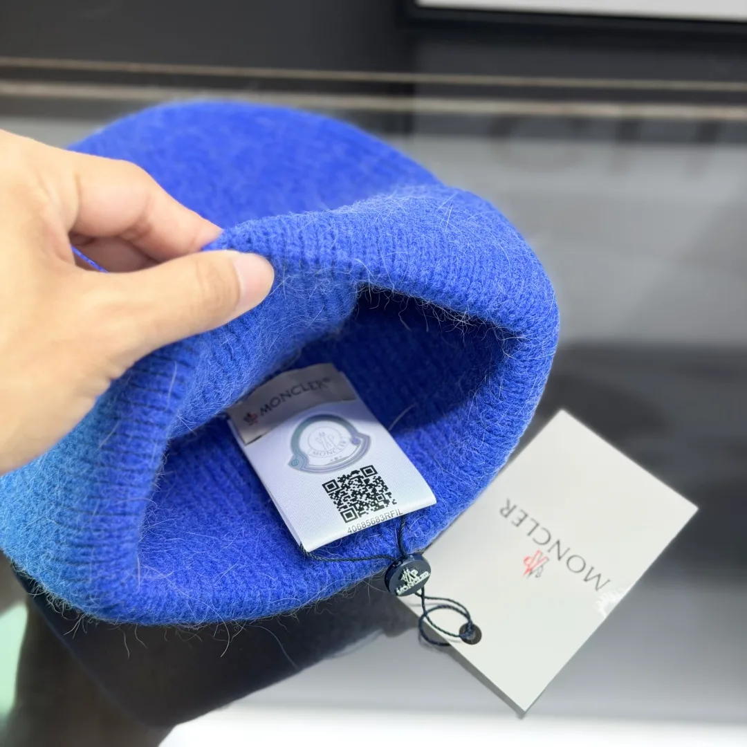 Moncler Beanie in Blue · view 6