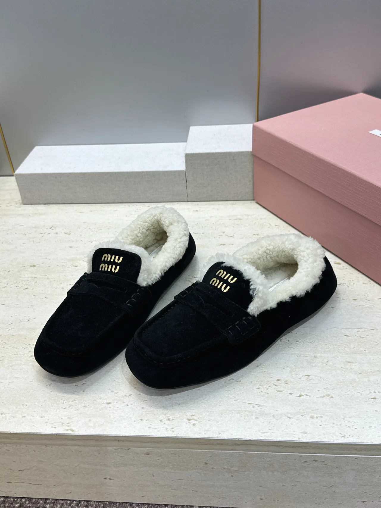 Miu Miu Slippers in Black · view 3