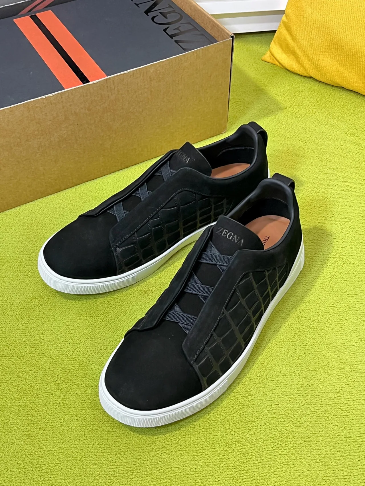 Zegna Sneakers in Black · view 3
