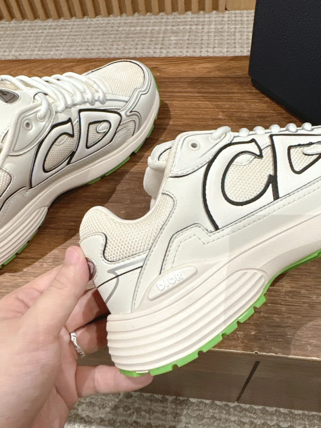 Dior CD Sneakers in White · view 8