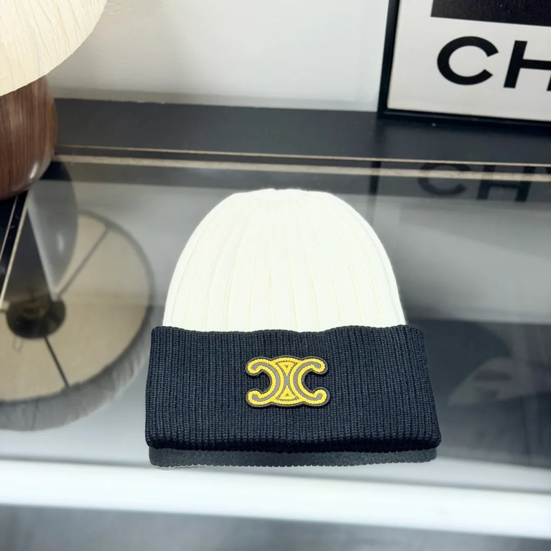 Celine Beanie in White · view 1