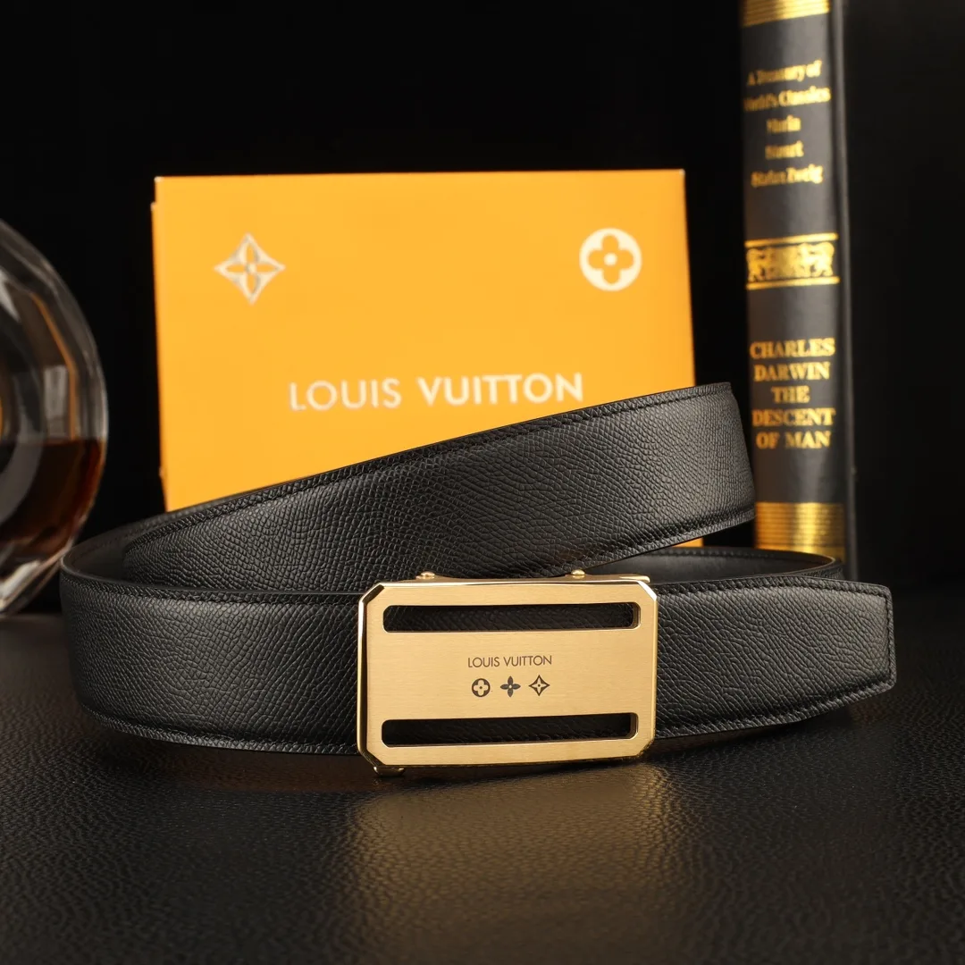 Louis Vuitton Automatic Belt in Black · view 4