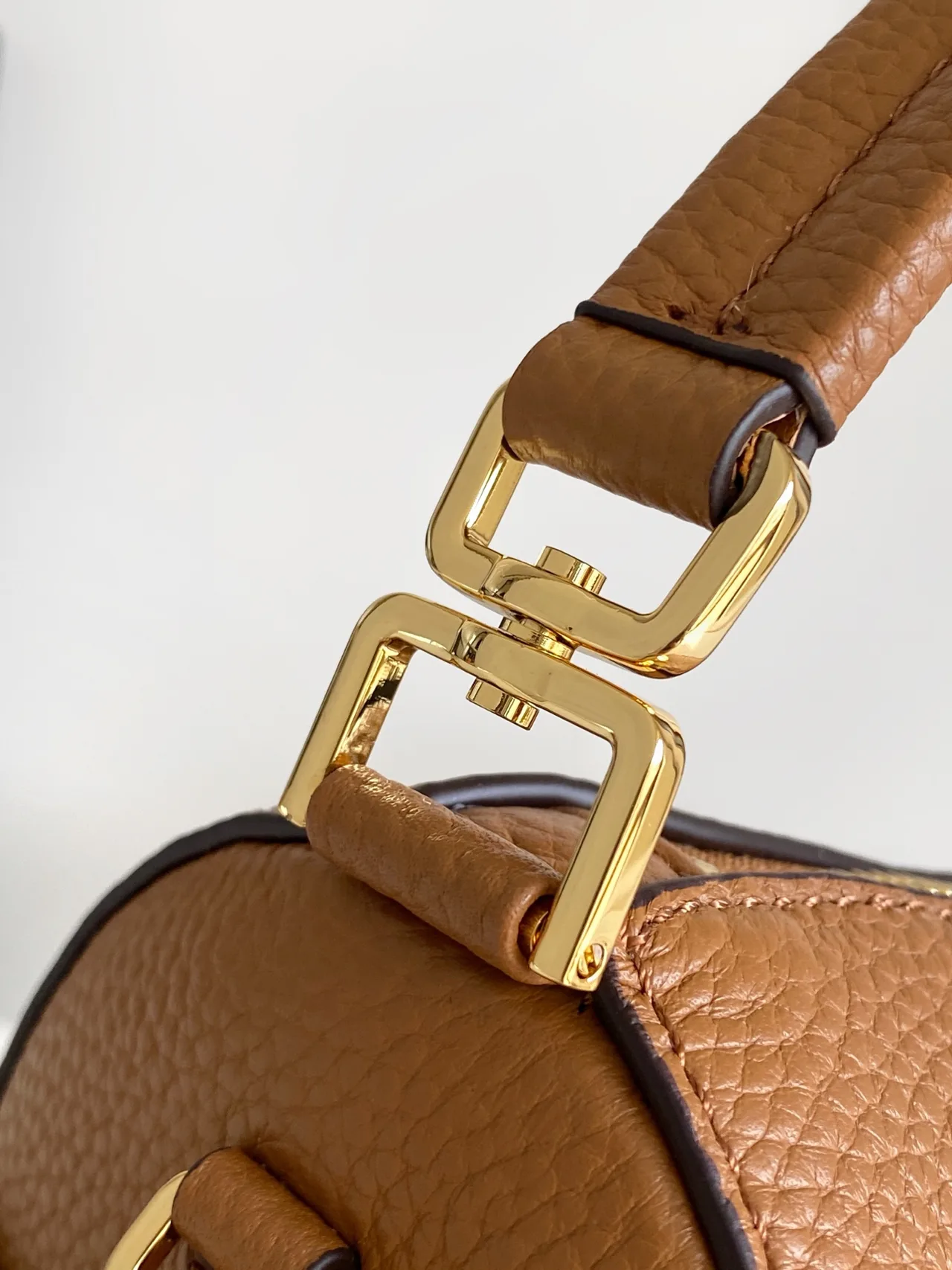 Prada Calfskin Hobo Bag in Brown · view 8