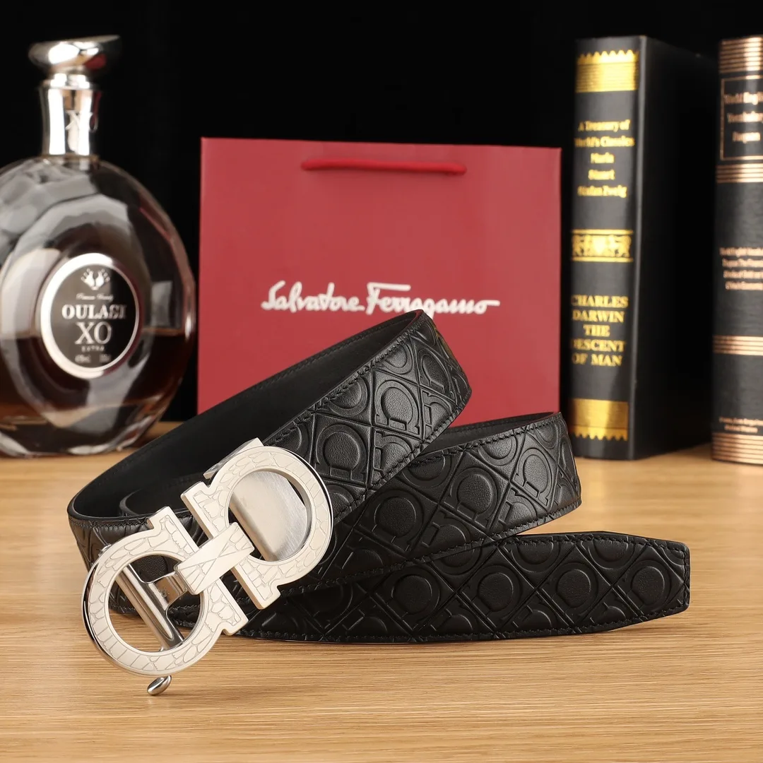 Ferragamo Belt in Black · view 2