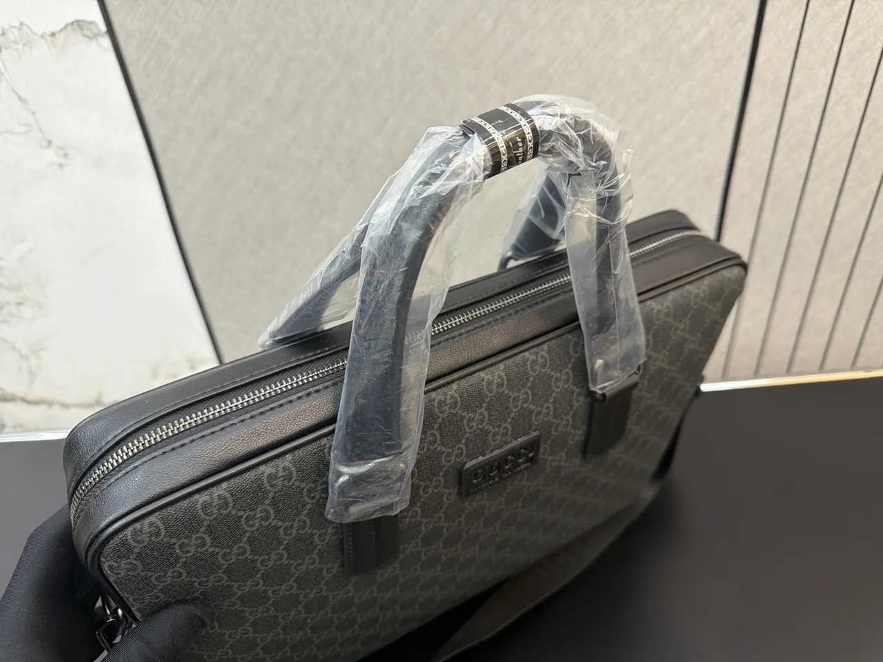Gucci Briefcase in Grey · view 5