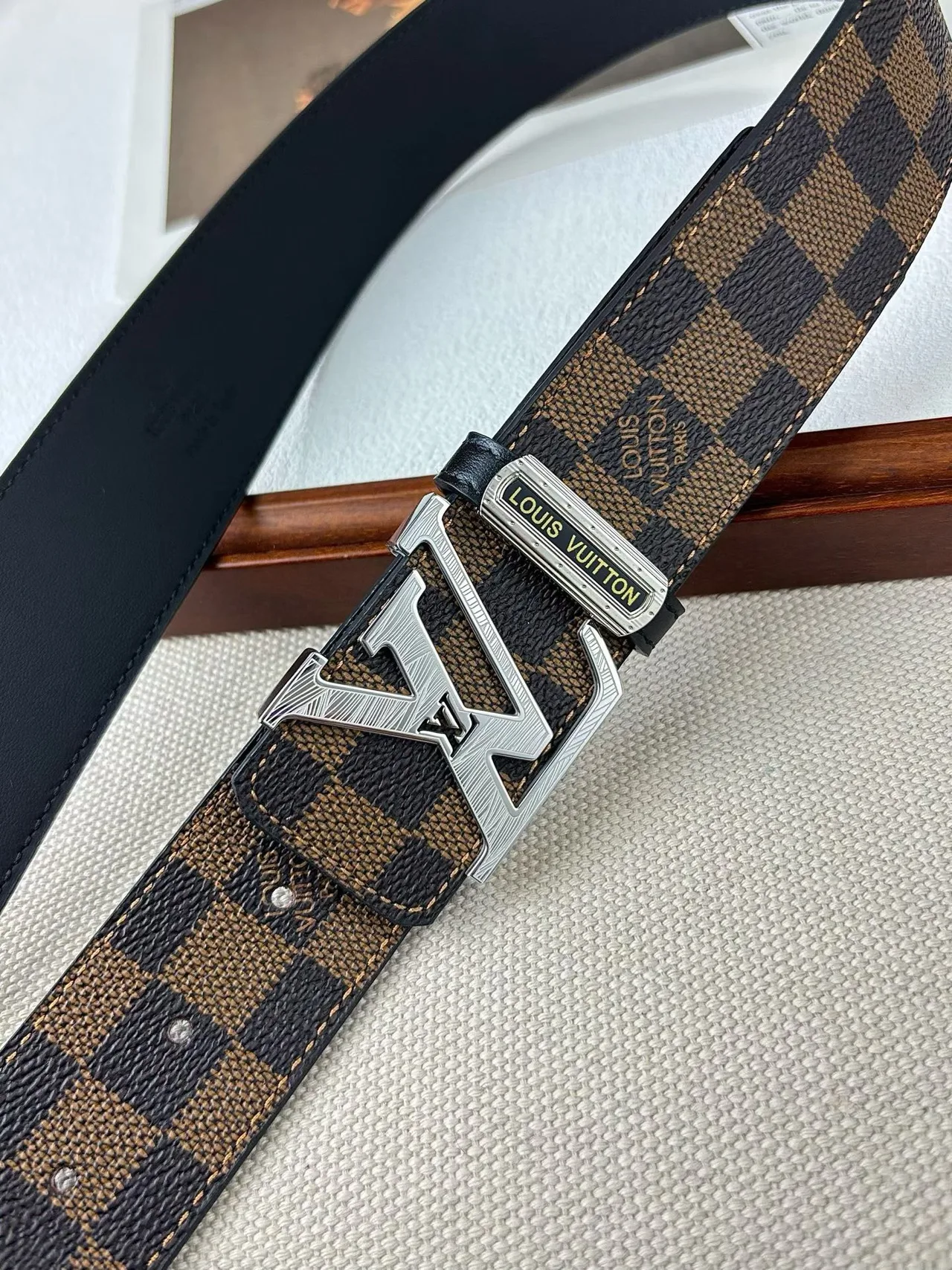 Louis Vuitton Reversible Belt in Brown · view 7