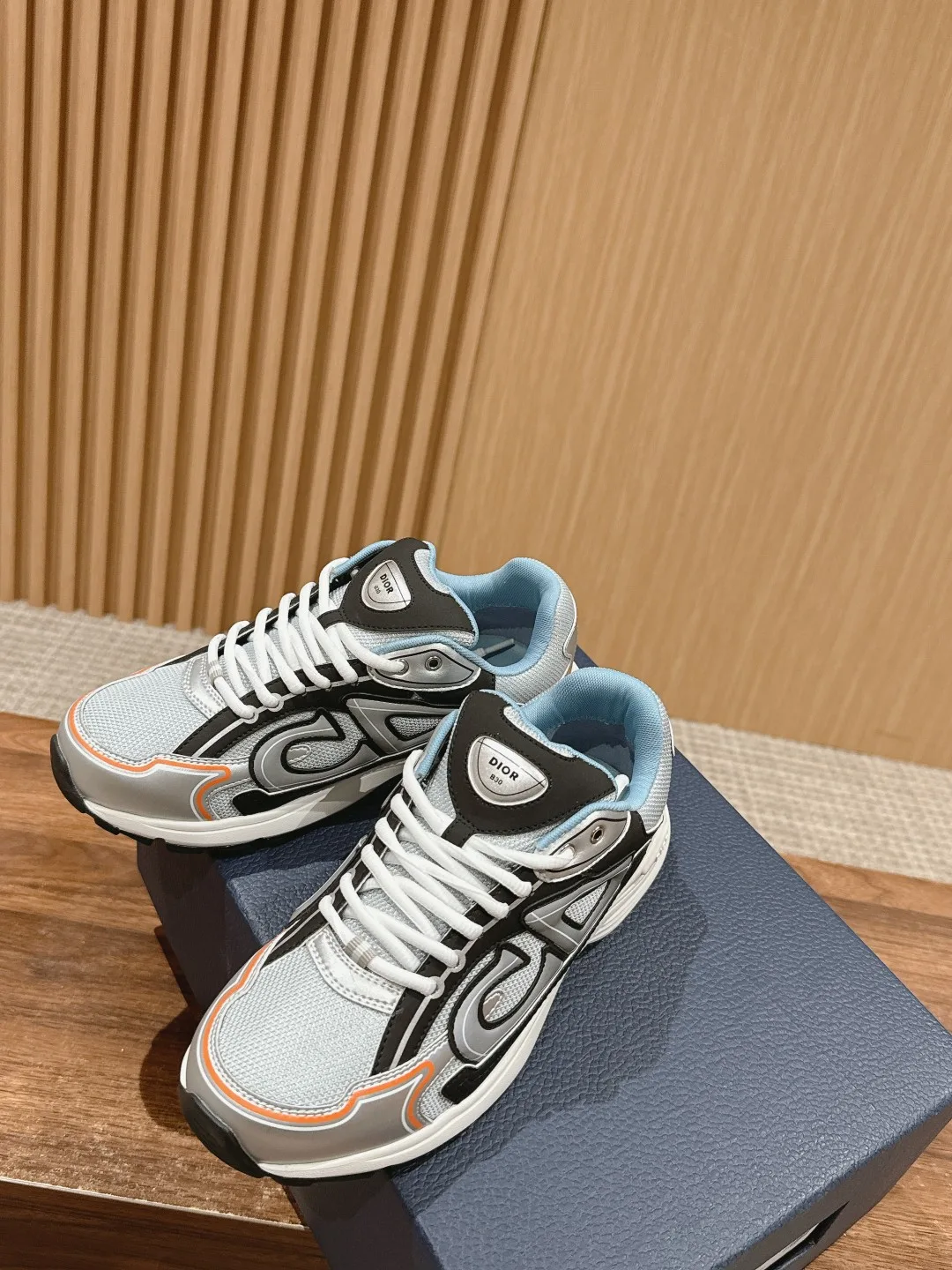 Dior CD Sneakers in Grey · view 4