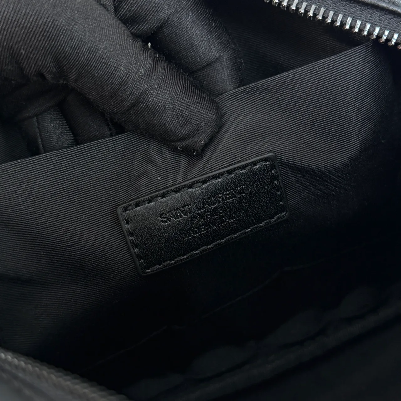 Saint Laurent Quilted Handbag in Black · view 7