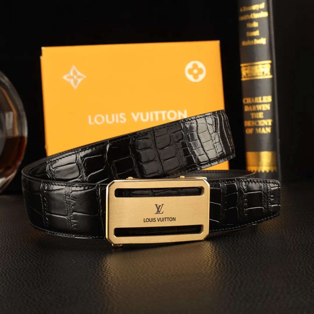 Louis Vuitton Automatic Belt in Black · view 4