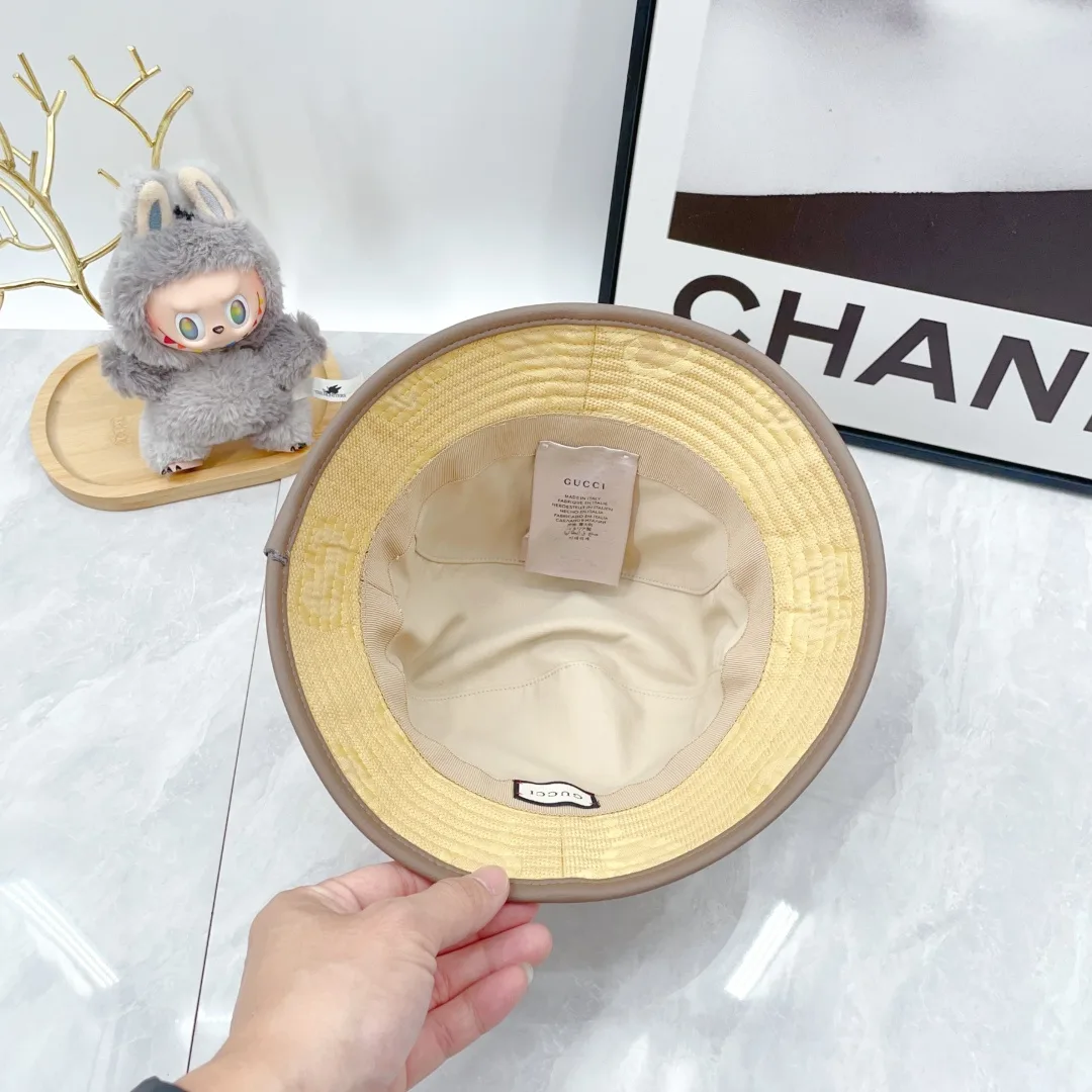 Gucci Bucket Hat in Yellow / Beige / Green / Purple / Black · view 9