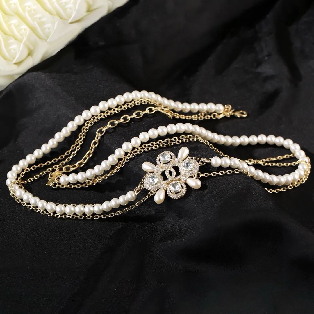 Chanel Chain Belt in White · view 3