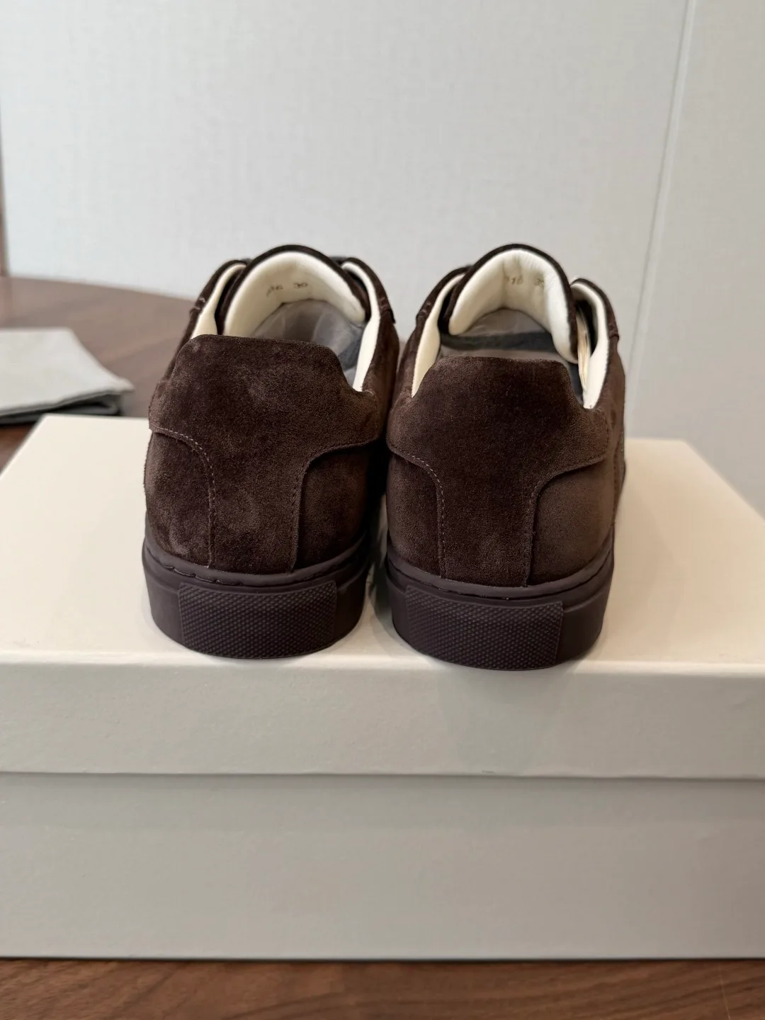 Brunello Cucinelli Cowhide Suede Sneakers in Brown · view 8
