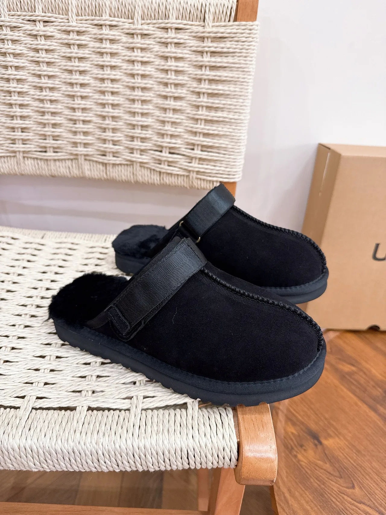 UGG Woven Clogs in Black · view 2