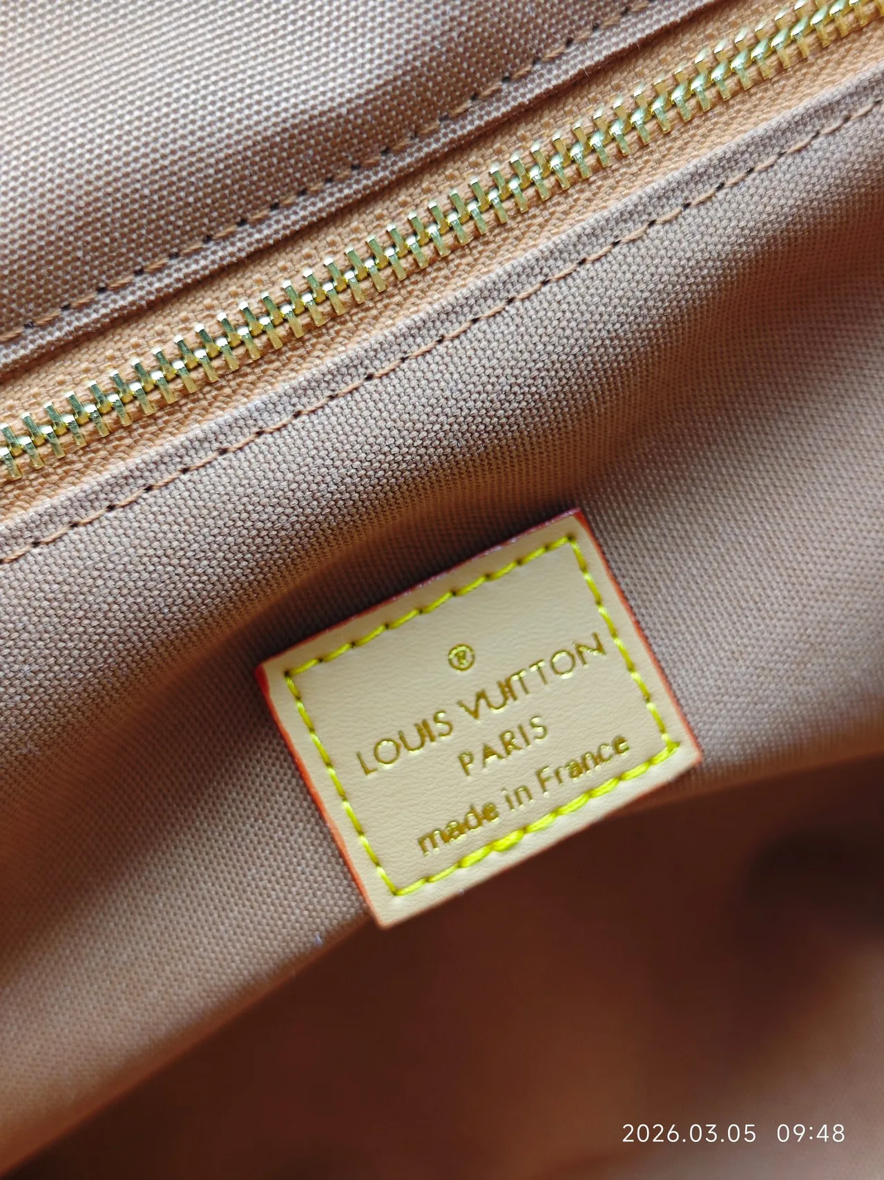 Louis Vuitton Cowhide Messenger Bag in Brown · view 8