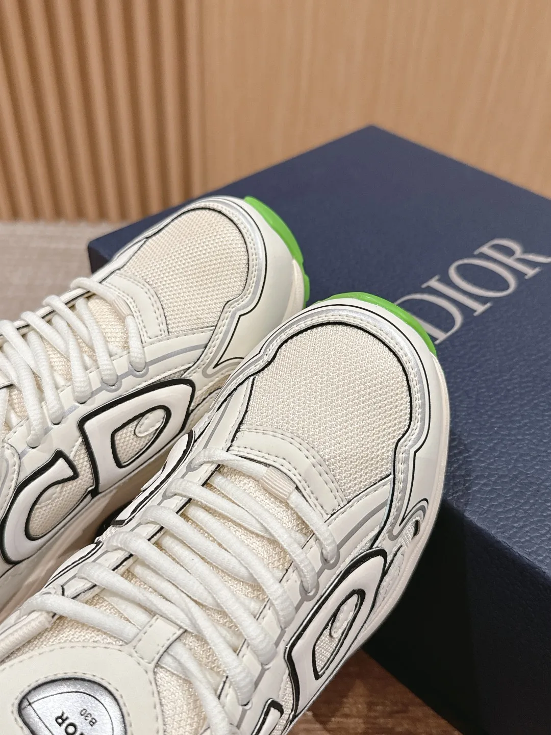 Dior CD Sneakers in White · view 7