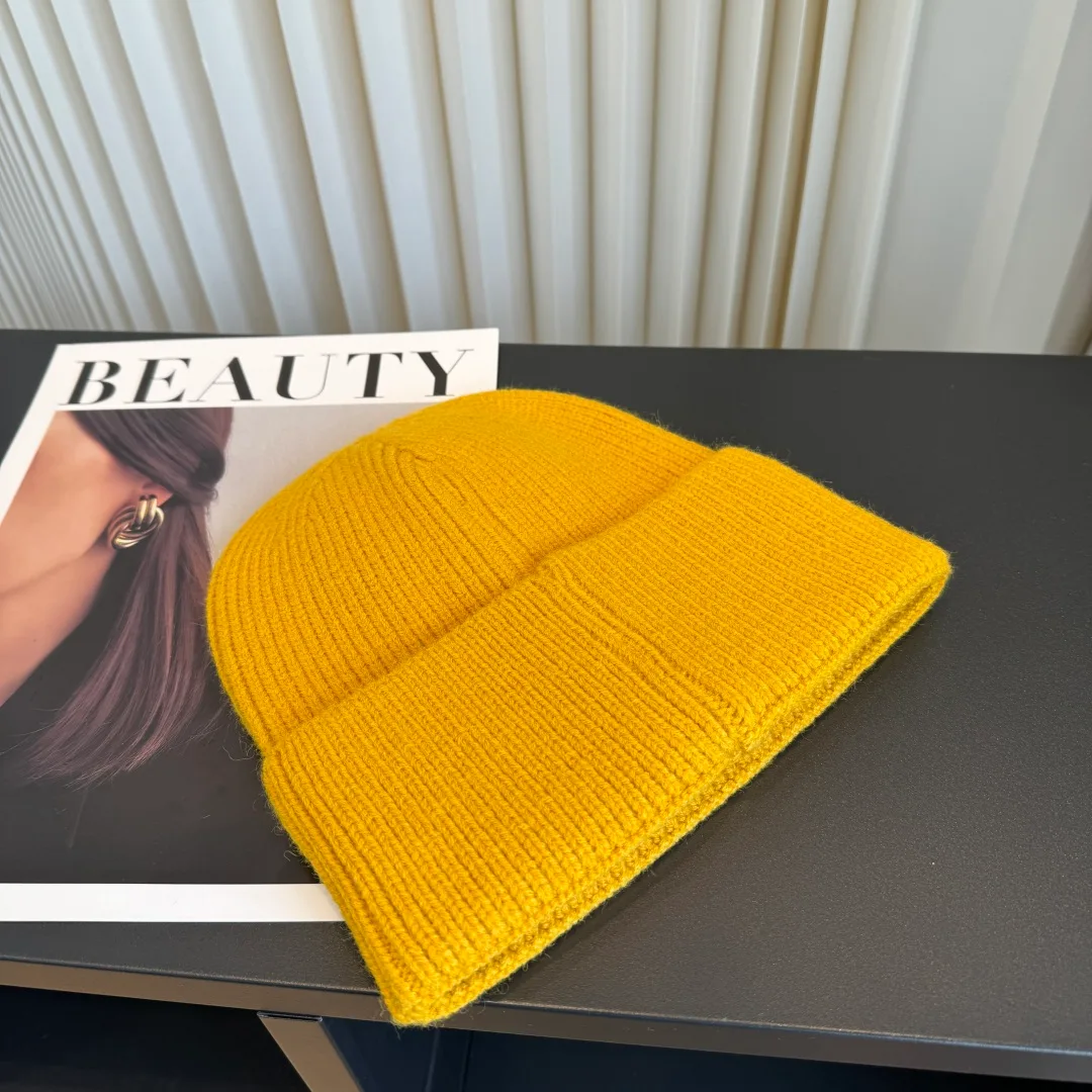 Balenciaga Beanie in Yellow · view 8