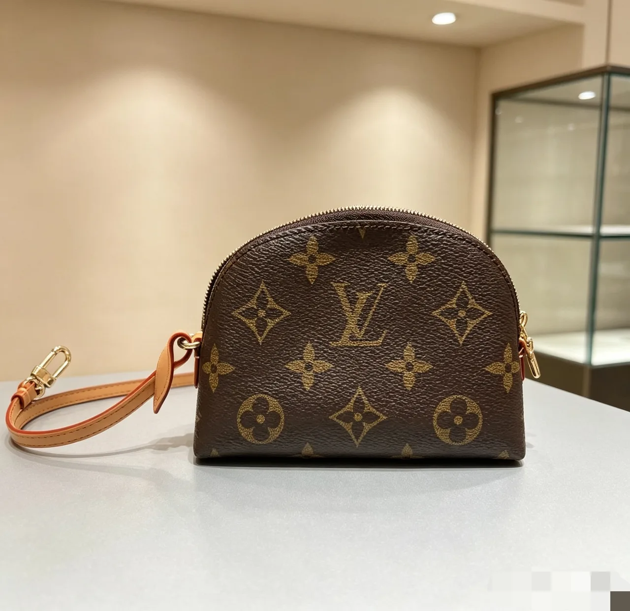 Louis Vuitton Monogram Mini Top-Handle Bag in Brown · view 1