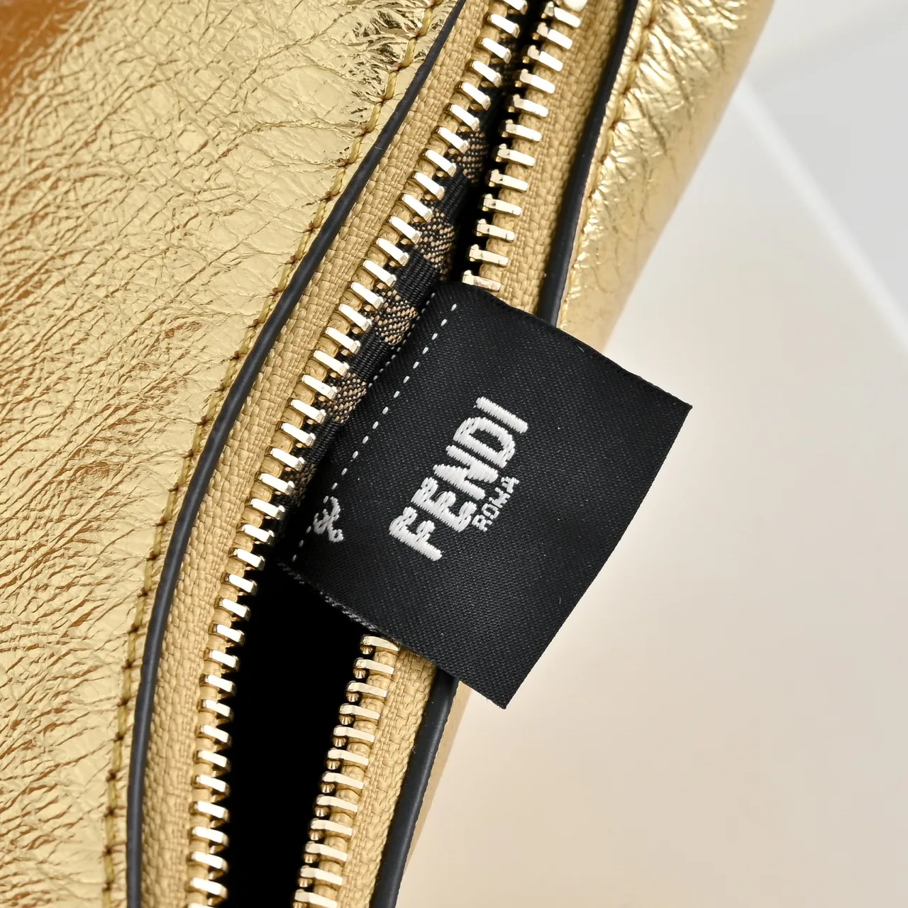 Fendi Hobo Bag in Gold · view 7