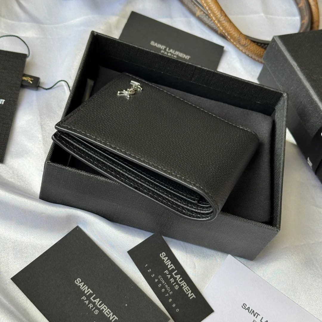 Saint Laurent Bifold Wallet in Black · view 1