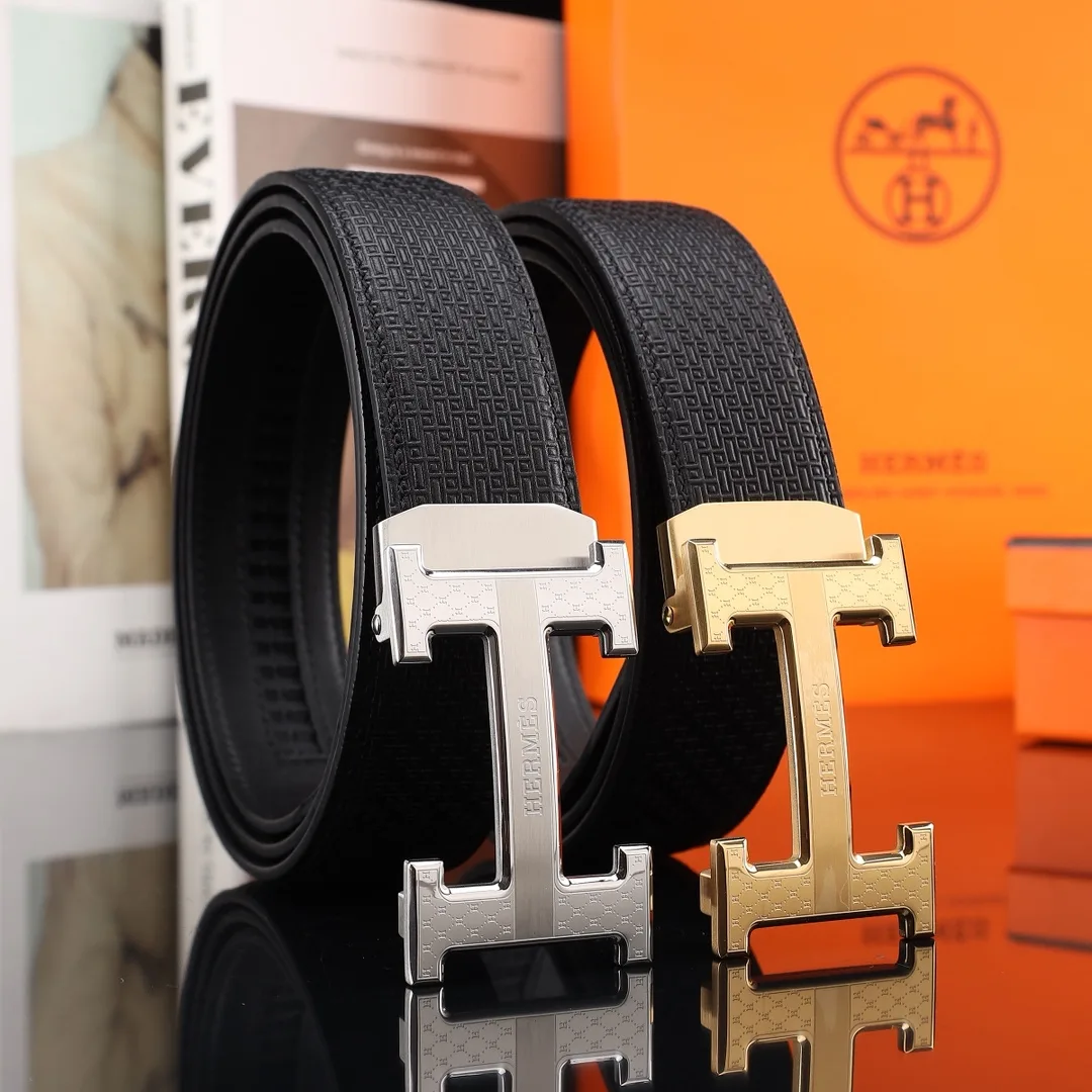 Hermes H automatic belt in Black · view 8