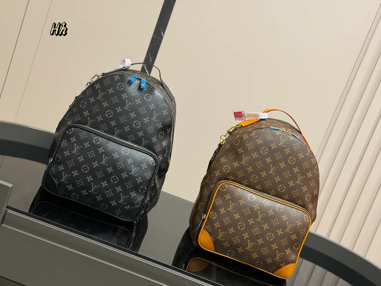 Louis Vuitton Discovery Backpack in Black / Brown · view 1