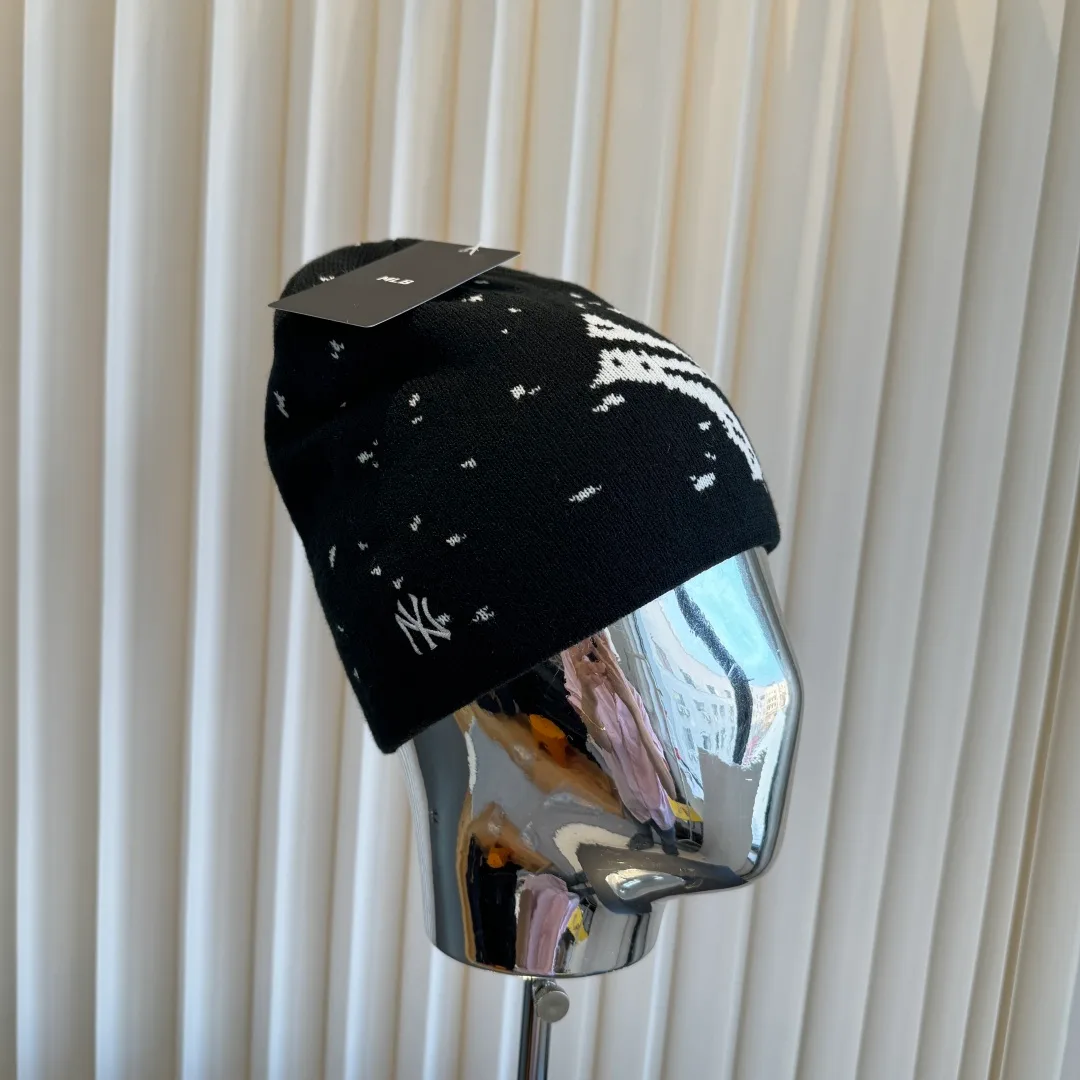 MLB NY Knit Beanie in Black · view 2