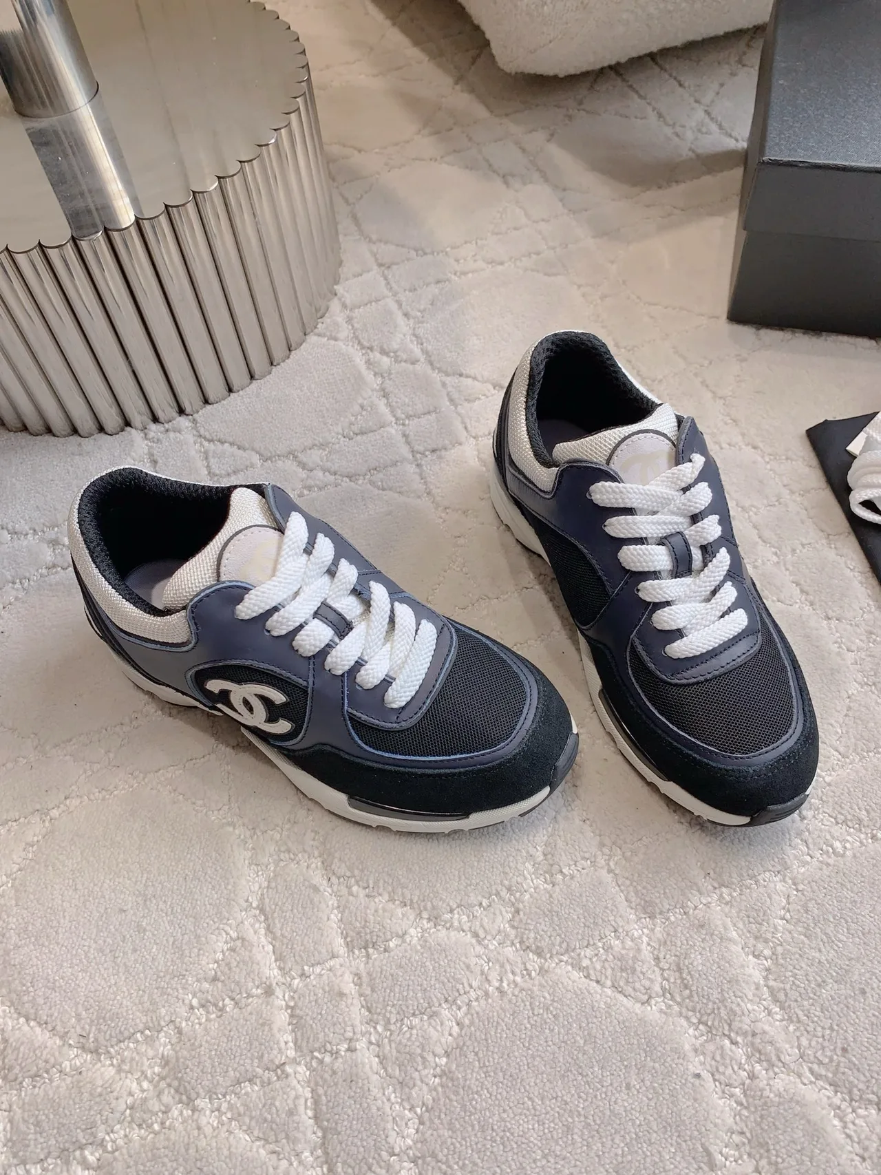 Chanel Sneakers in Blue · view 3