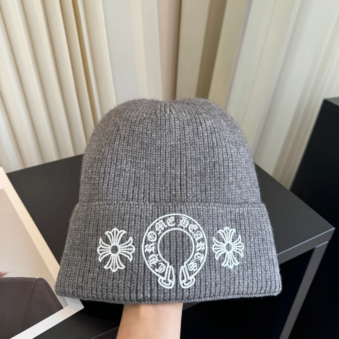 Chrome Hearts Beanie in Grey · view 4