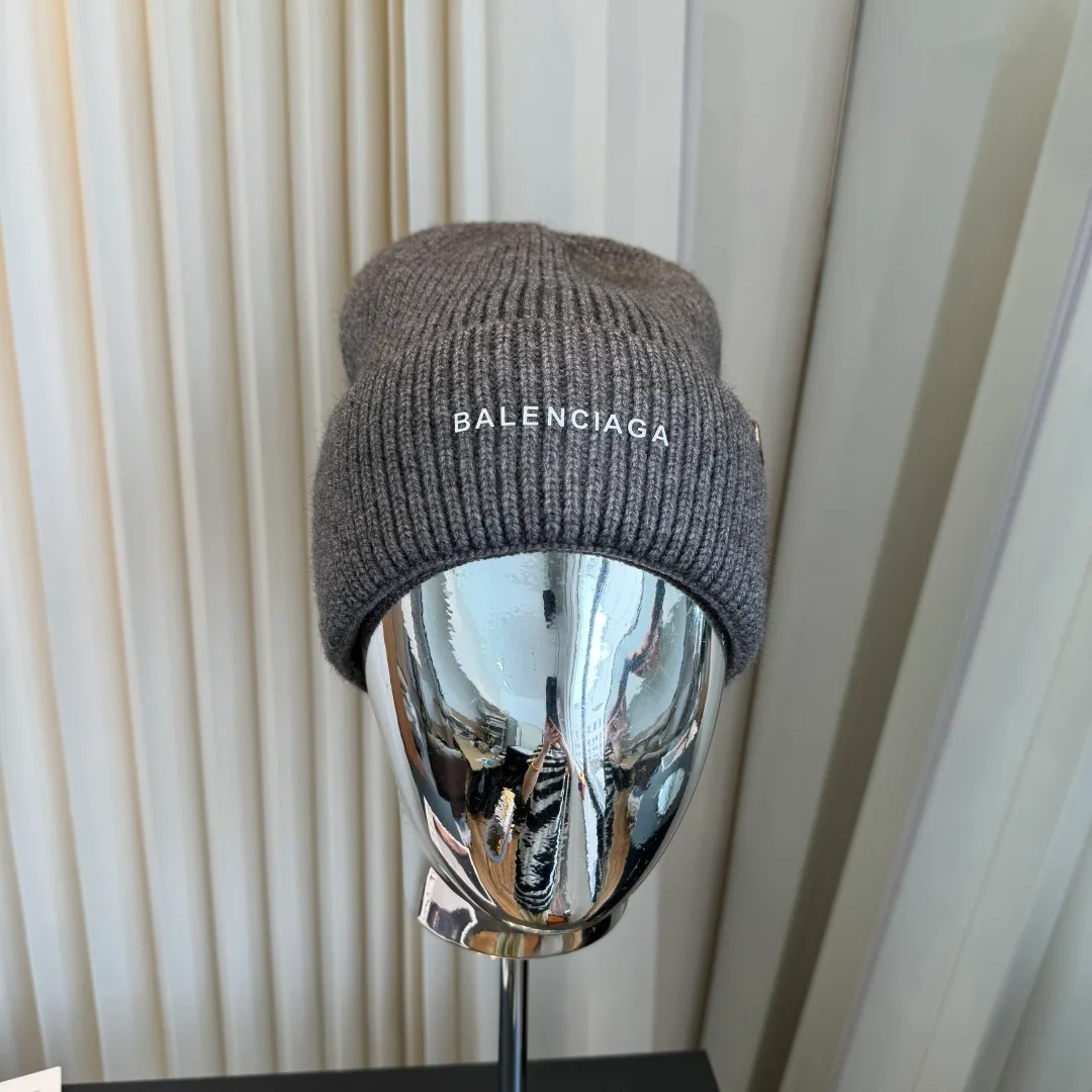 Balenciaga Beanie in Grey · view 3