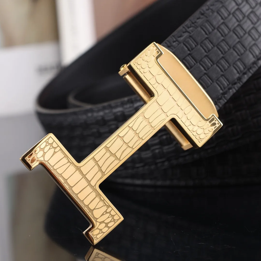 Hermes H Automatic Belt in Black · view 7