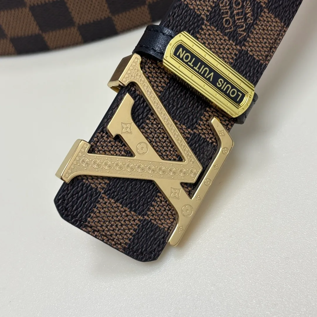 Louis Vuitton LV Monogram Belt in Brown · view 6