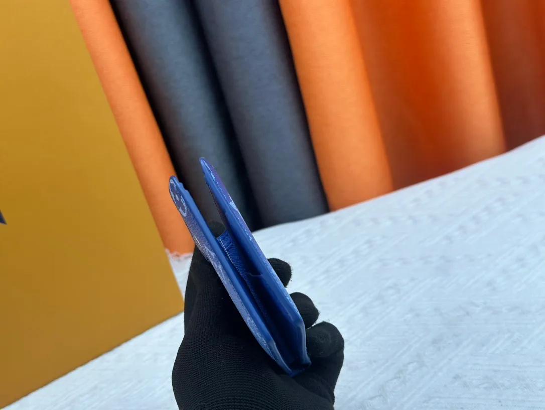 Louis Vuitton Canvas Wallet in Blue · view 6