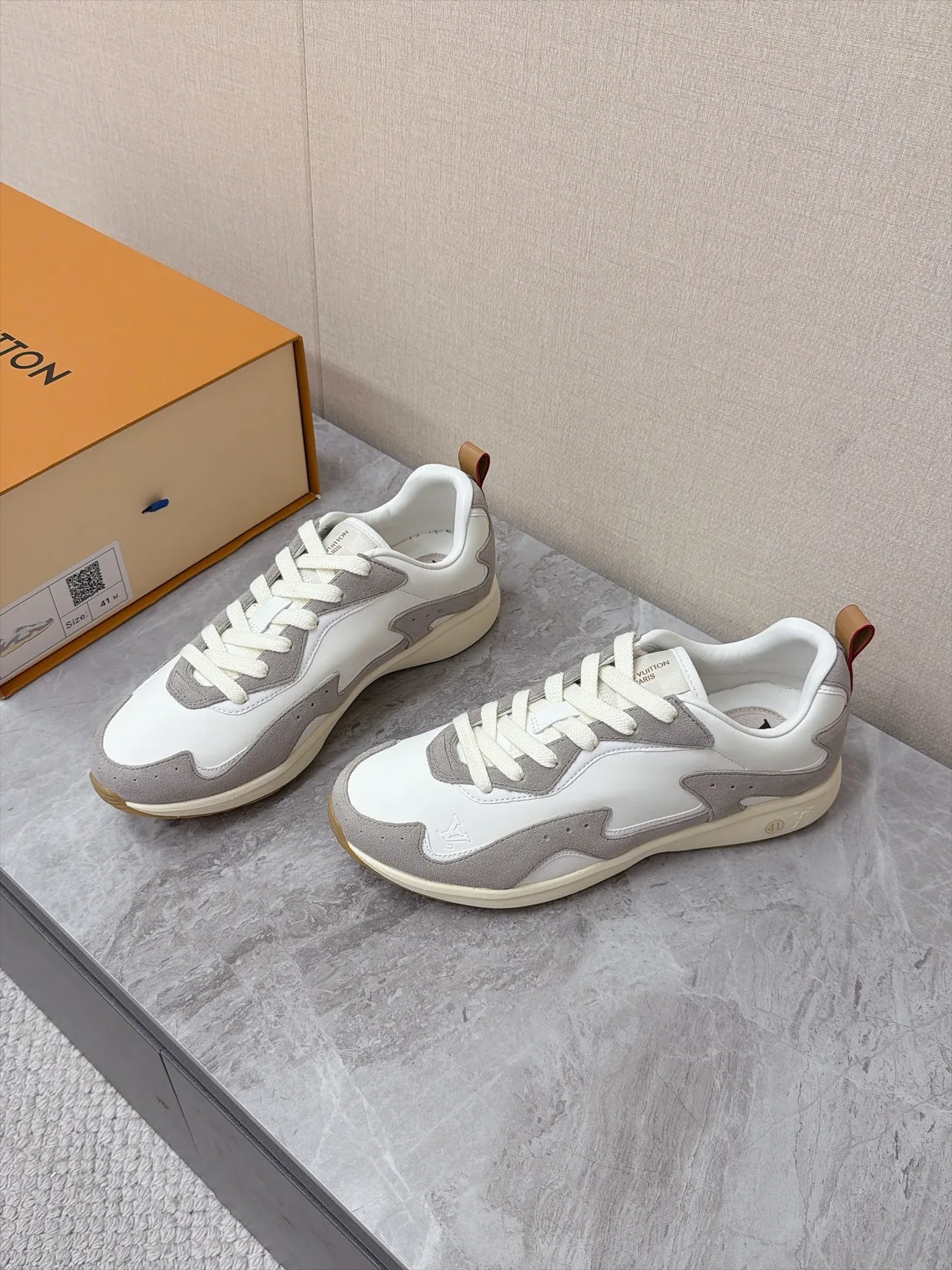 Louis Vuitton Nylon Sneakers in White · view 2