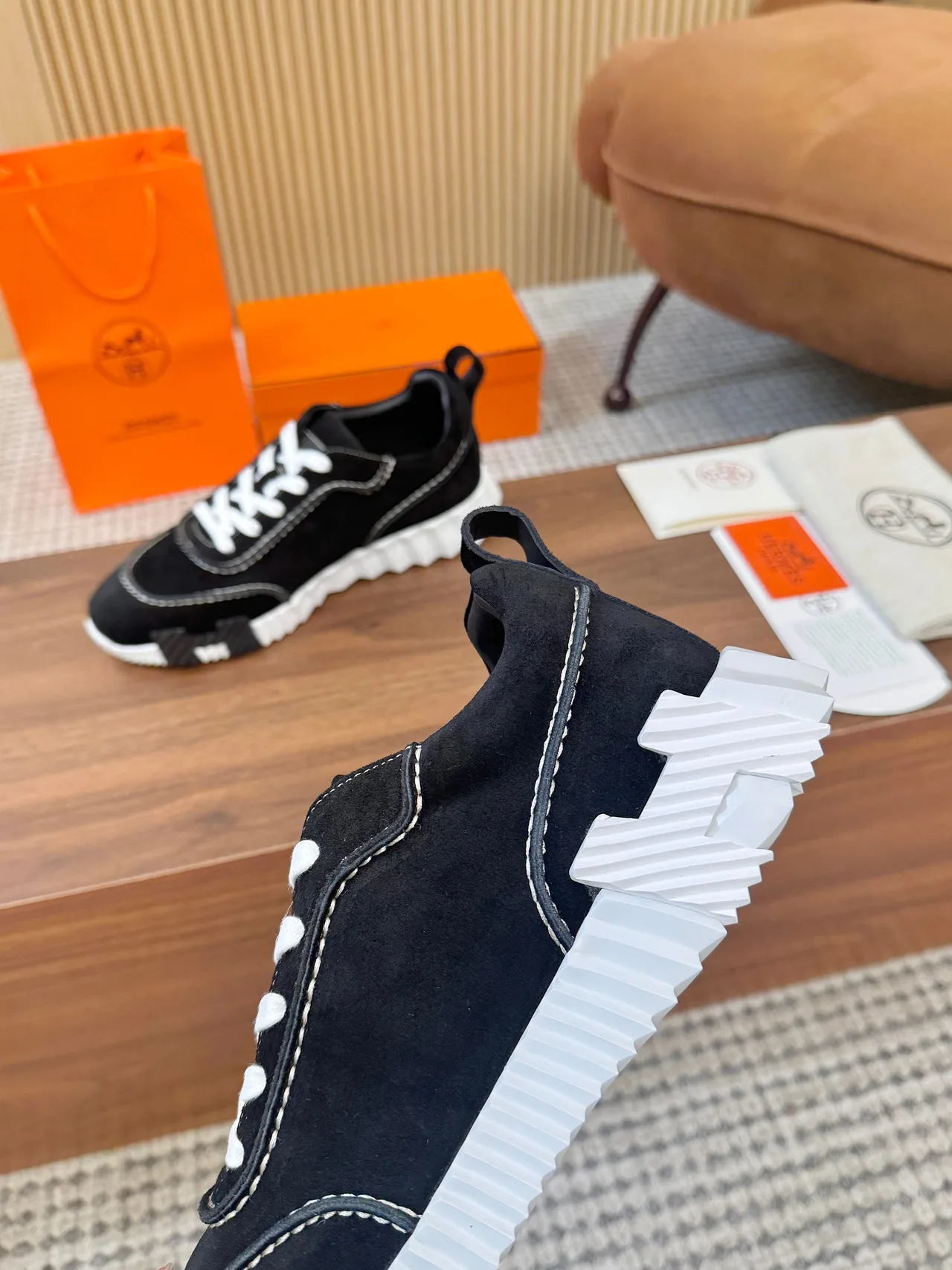 Hermes Sneakers in Black · view 6