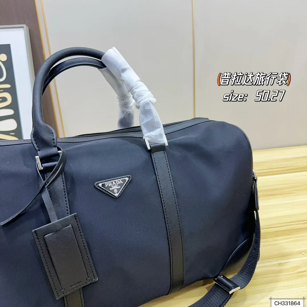 Prada Travel Bag in Blue · view 5