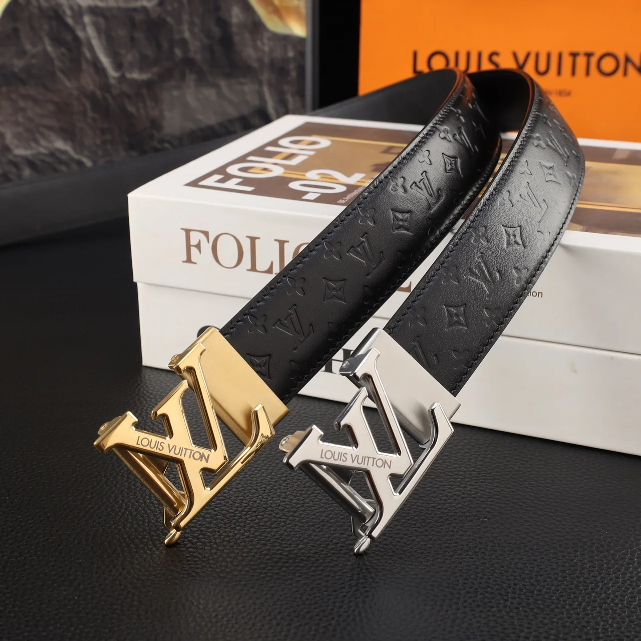 Louis Vuitton Belt in Black · view 8