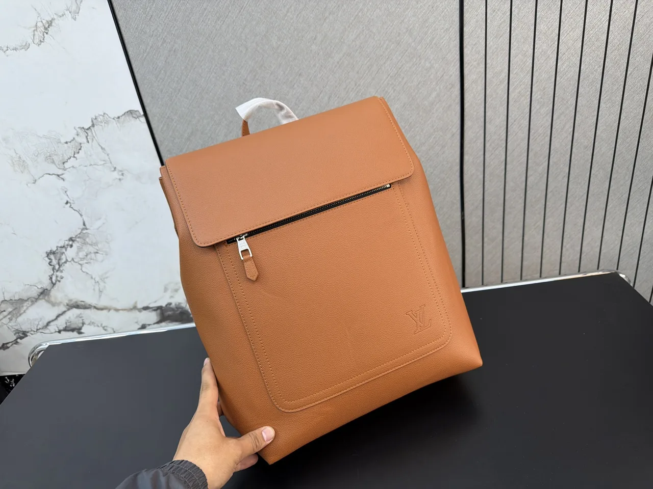Louis Vuitton Backpack in Brown · view 4