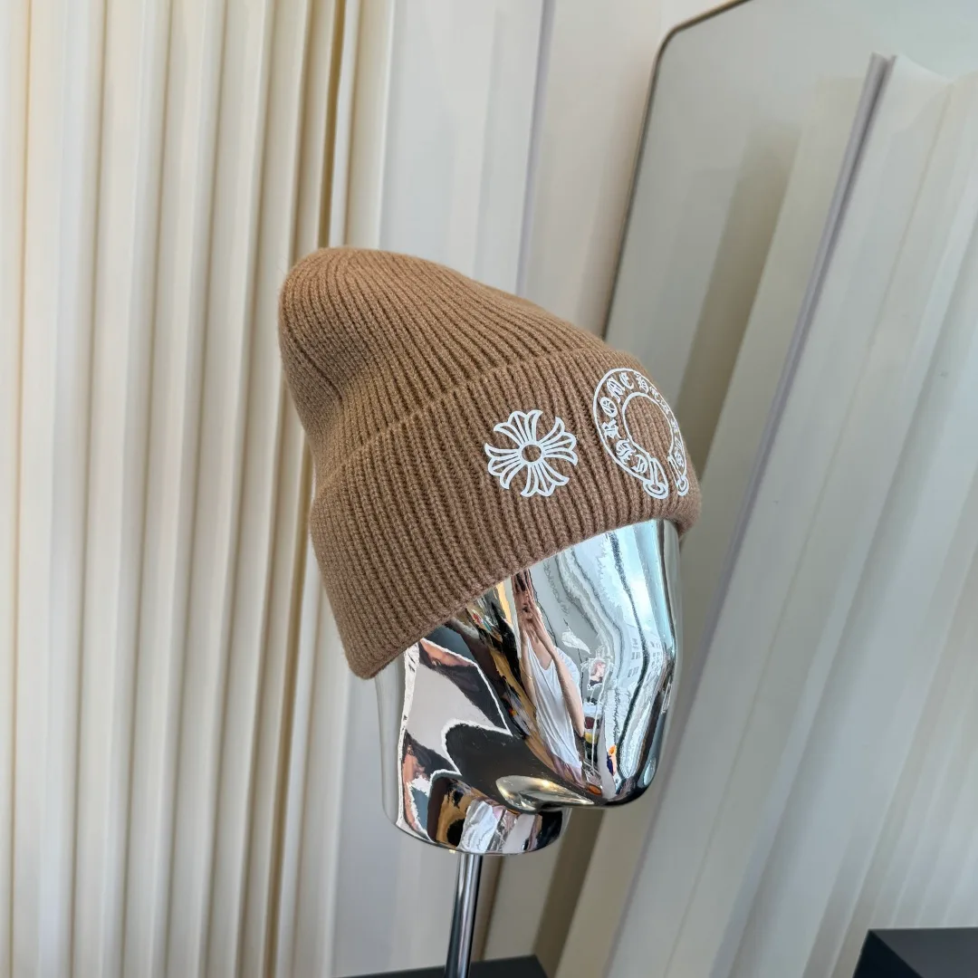 Chrome Hearts Beanie in Brown · view 2