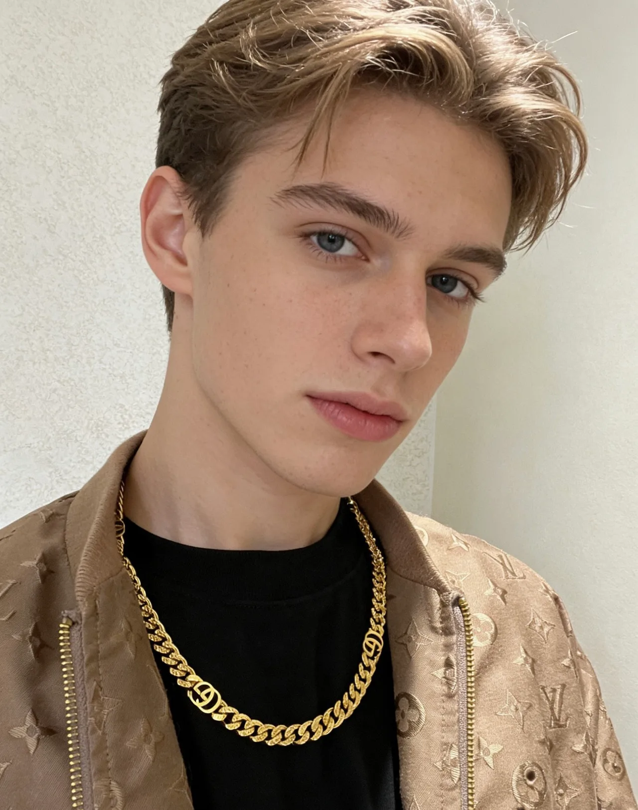 Gucci Glossy Chain Necklace in Gold · view 5