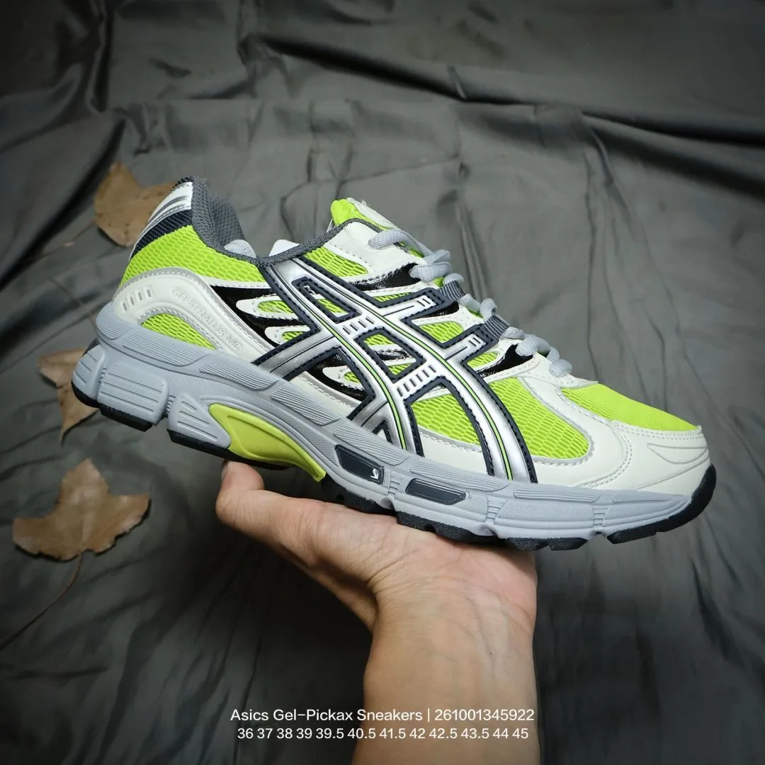ASICS Striped Sneakers in White · view 2