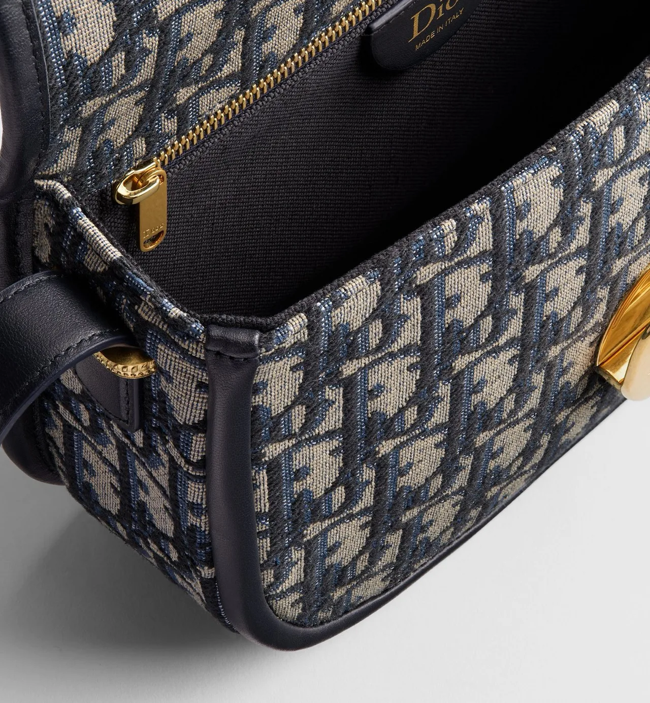 Dior Sheepskin Top-Handle Bag in Blue · view 6