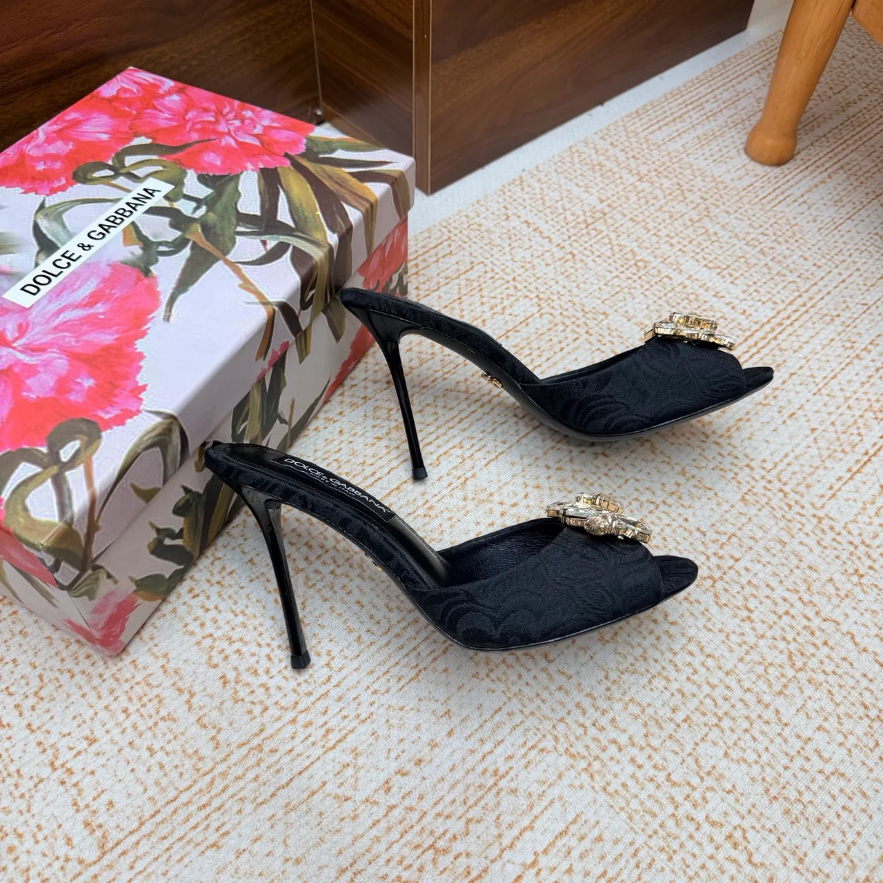 Dolce & Gabbana Mules in Black · view 6