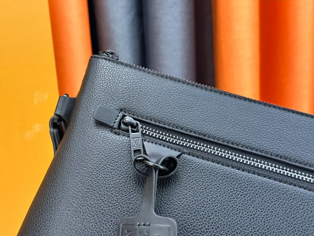 Louis Vuitton Cowhide Clutch in Black · view 6