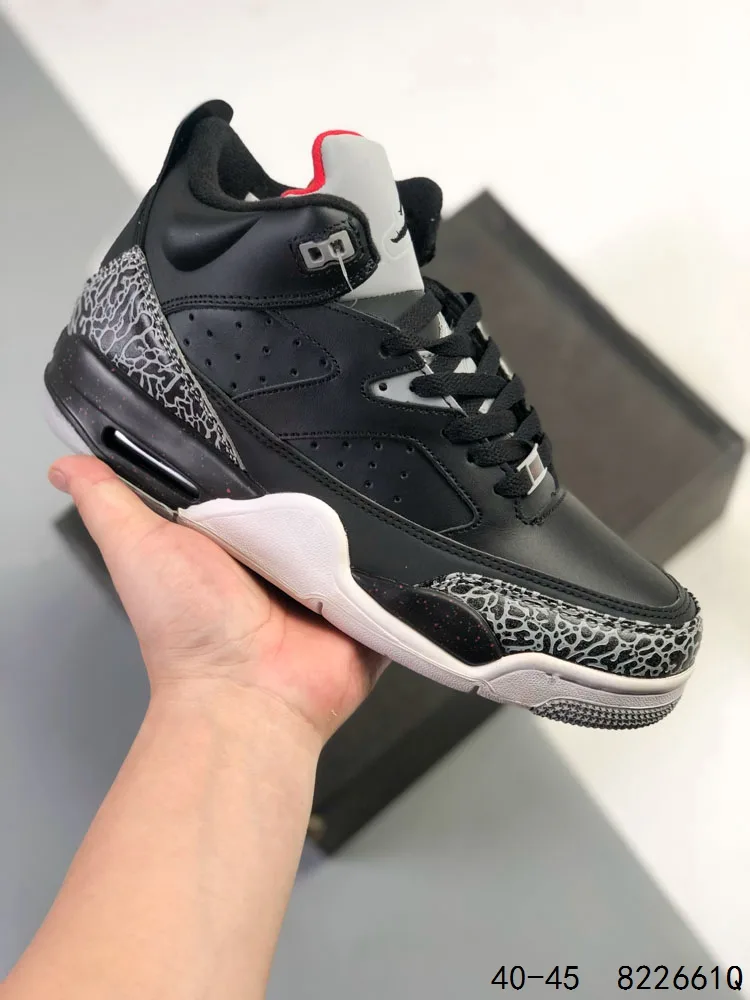 Nike Basketball sneakers in Black & White & Grey · view 1