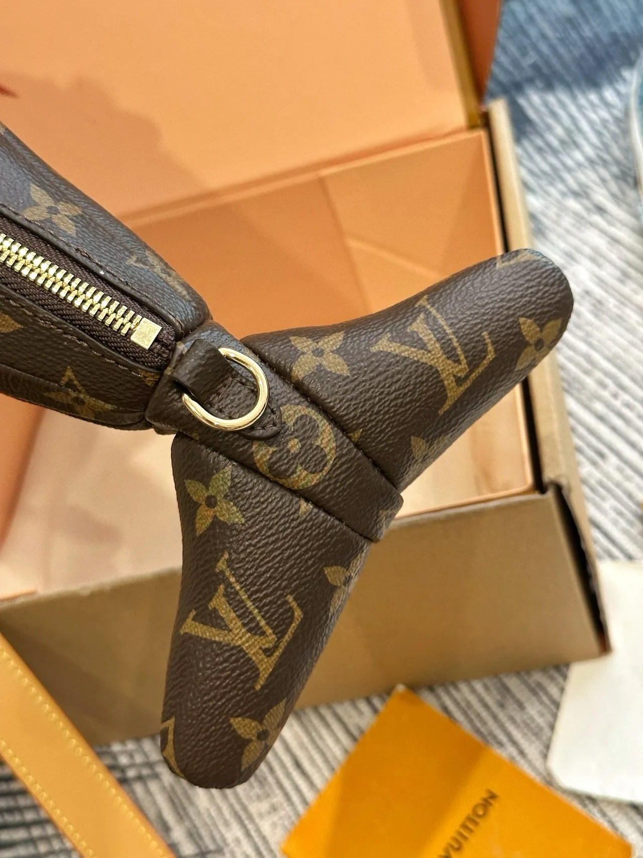 Louis Vuitton Dolphin-Shaped Bag in Brown · view 5