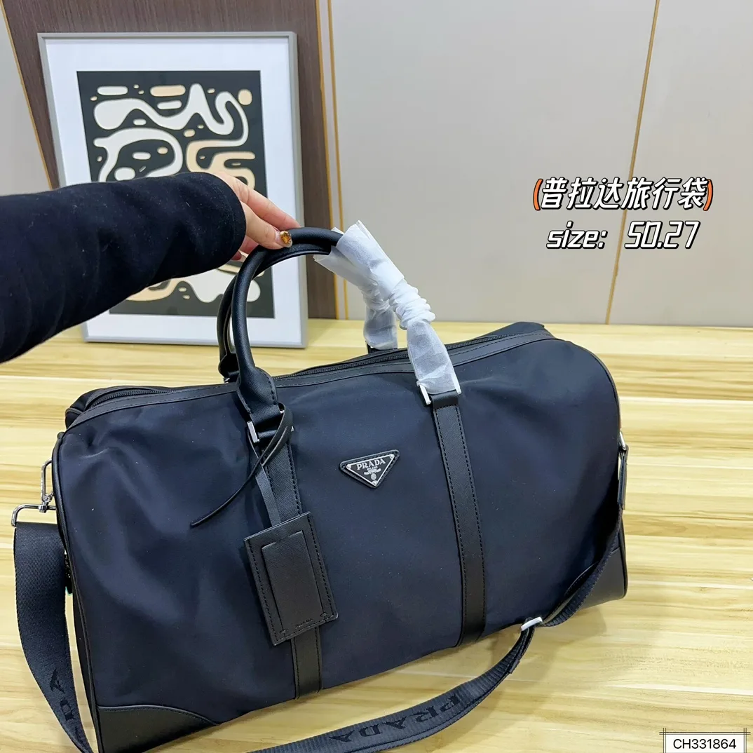 Prada Travel Bag in Blue · view 4